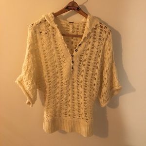 Free People Cream Sweater